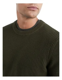 French Connection Fisherman Rib Knit -Men's Fashion 917189110 917178580 4 720x928