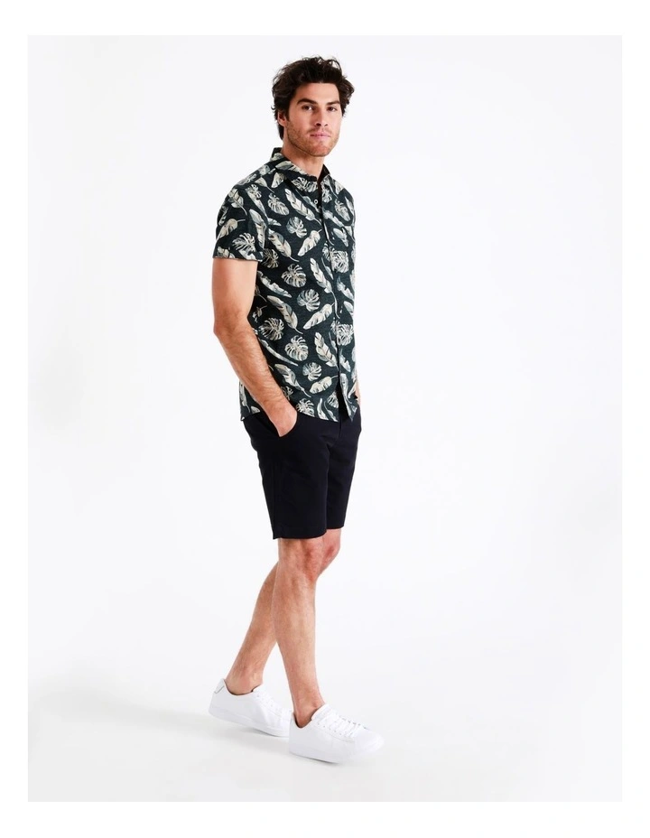 Killen Print Short Sleeve Shirt In Navy 6 Killen Print Short Sleeve Shirt In Navy - Image 4