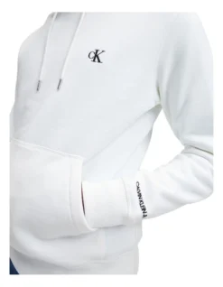 Calvin Klein Jeans Essential Hood In Bright White -Men's Fashion 917486740 3 720x928
