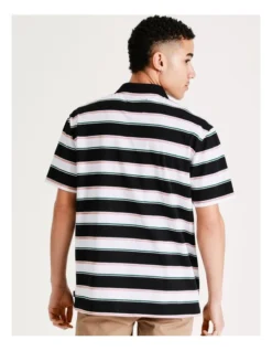 Fairway Stripe Short Sleeve Polo In Multi -Men's Fashion 918089470 7 720x928