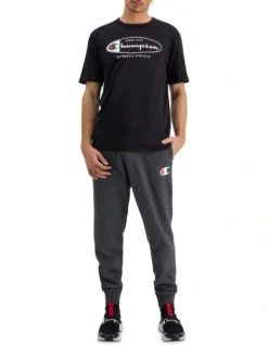 Champion Sporty Tee In Black -Men's Fashion 922700890 4 720x928