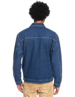 Quiksilver Quik Turn On The Juice Denim Jacket Vintage Indigo -Men's Fashion 923865400 4 720x928