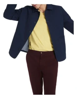 Jamie Chore Jacket In Navy -Men's Fashion 925002370 4 720x928