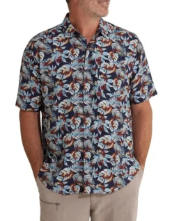 Rush Bamboo Shirt In Multi