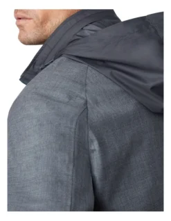 Chamberlin Spray Jacket In Grey Stone -Men's Fashion 927192700 6 720x928