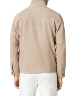 Connery Suede Aviator Jacket In Sand 13 Connery Suede Aviator Jacket In Sand -Men's Fashion 927880480 6 720x928