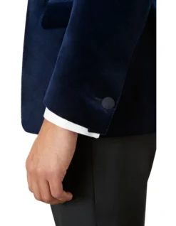 Matera Velvet Jacket In Navy -Men's Fashion 927883810 927863290 4 720x928