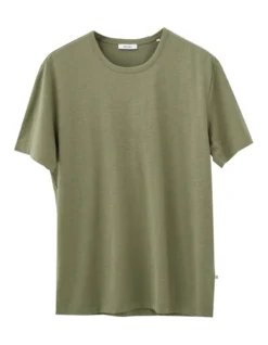 Pima Cotton Tee In Olive -Men's Fashion 928133830 5 1 720x928