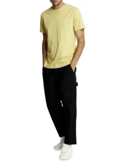 Reginald Tee In Yellow Ochre -Men's Fashion 929045170 5 720x928