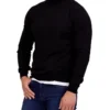Cashmere Roll Neck Knit In Black -Men's Fashion 929270440 1 720x928
