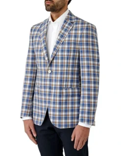 Cambridge Hawthorn Modern Fit Sports Jacket In Blue Multi 8 Cambridge Hawthorn Modern Fit Sports Jacket In Blue Multi -Men's Fashion 930250000 930223720 3 720x928