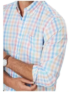 Easy Care Check Long Sleeve Shirt In Multi -Men's Fashion 930765160 3 720x928