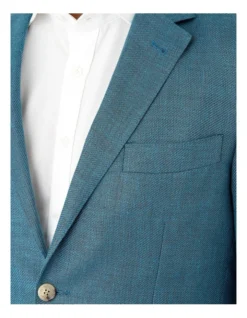 Danielle Tailored Fit Sports Jacket In Teal -Men's Fashion 931046320 931028590 4 720x928