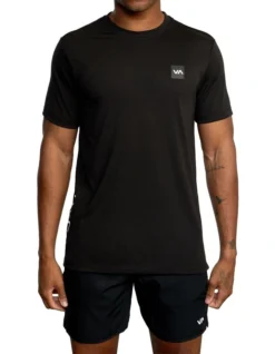 RVCA 2X Short Sleeve T-Shirt In Black