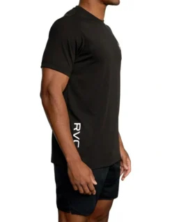 RVCA 2X Short Sleeve T-Shirt In Black -Men's Fashion 931390030 5 720x928