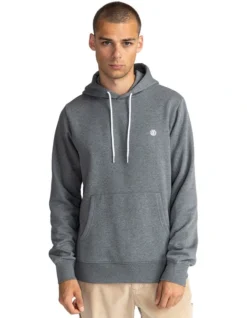 Element Cornell Classic Hoodie In Mid Grey Heather