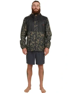 Quiksilver Mikey Wright Lizard Heads Hooded Jacket In Black -Men's Fashion 933858820 6 720x928