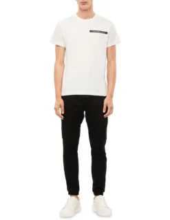 Calvin Klein Jeans Scattered Urban Back Graphic Tee In Bright White 8 Calvin Klein Jeans Scattered Urban Back Graphic Tee In Bright White -Men's Fashion 934268860 3 720x928
