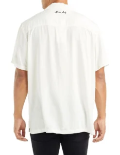 Verve Short Sleeve Shirt In Off White -Men's Fashion 934771780 3 1 720x928