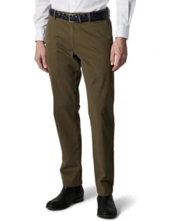 Edgars Road Straight Fit Pant Regular Leg In Forest
