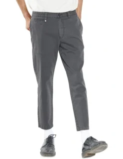 Minimal Thrills Work Chopped Chino In Charcoal -Men's Fashion 936950590 5 720x928