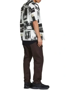 Jack & Jones Pasedena Resort Short Sleeve Shirt In Whisper White -Men's Fashion 937051210 3 1 720x928