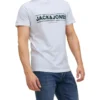 Jack & Jones Friday Short Sleeve Crew Neck Tee In Bright White -Men's Fashion 937051840 1 720x928