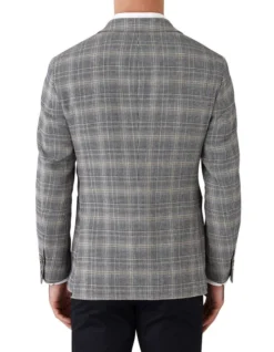 Gibson Electron Slim Fit Sports Jacket In Dark Blue -Men's Fashion 937507330 2 720x928