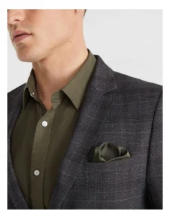 Princeton Check Blazer In Charcoal 11 Princeton Check Blazer In Charcoal -Men's Fashion 937785160 3 720x928