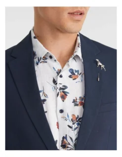 Lou Relaxed Blazer In Navy -Men's Fashion 937785610 3 720x928
