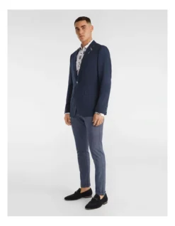 Lou Relaxed Blazer In Navy -Men's Fashion 937785610 4 720x928