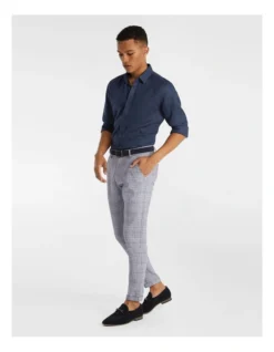 Lyle Slim Cropped Chino Pants In Navy -Men's Fashion 937806040 4 720x928