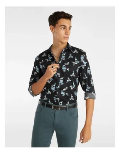 Cyprus Slim Shirt In Black