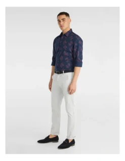 Portman Slim Shirt In Navy -Men's Fashion 937971190 4 720x928