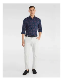 Portman Slim Shirt In Navy -Men's Fashion 937971190 5 720x928