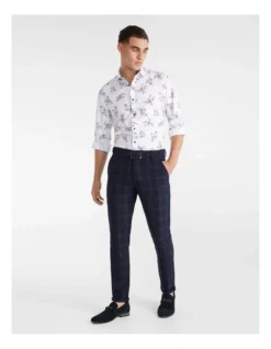 Clarke Print Shirt In White -Men's Fashion 937971280 4 720x928