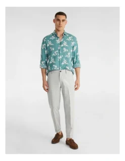 Larson Print Shirt In Teal -Men's Fashion 937972090 5 720x928