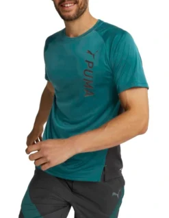 Puma Fit Tee In Green