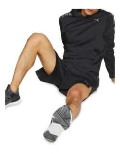 Puma Fit Power Fleece Hoodie In Black