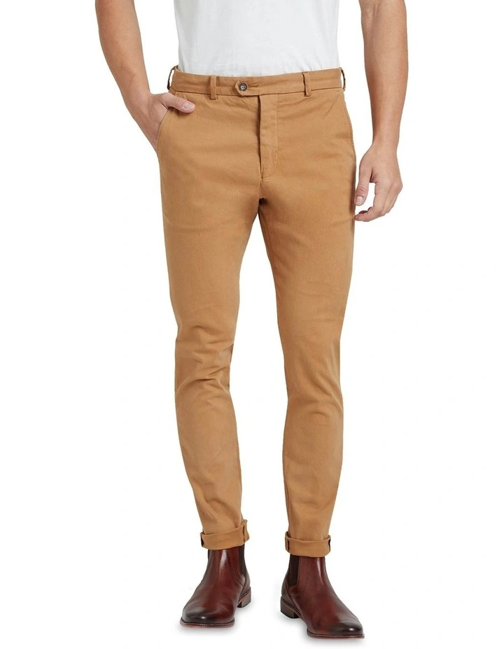 Oxford Luka Stretch Organic Cotton Pants In Biscuit 3 Oxford Luka Stretch Organic Cotton Pants In Biscuit