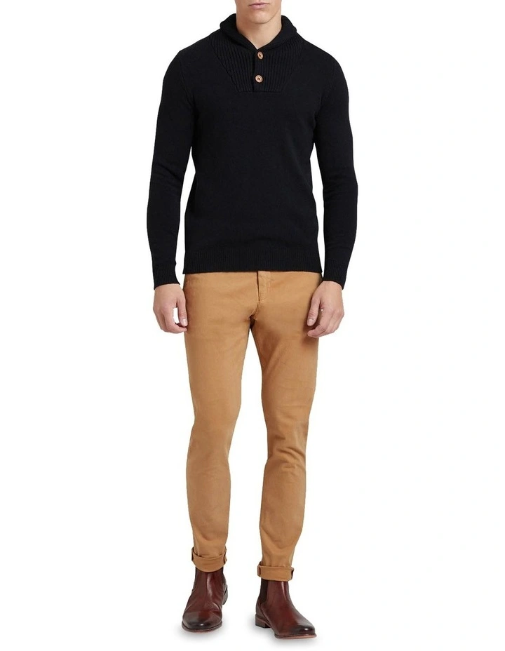 Oxford Luka Stretch Organic Cotton Pants In Biscuit 7 Oxford Luka Stretch Organic Cotton Pants In Biscuit - Image 5