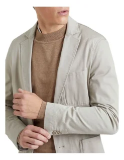 Oxford Daniel Cotton Stretch Casual Jacket In Beige -Men's Fashion 938932750 4 720x928
