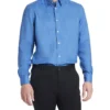 Felix Long Sleeve Linen Shirt In Bright Blue -Men's Fashion 939600460 1 720x928