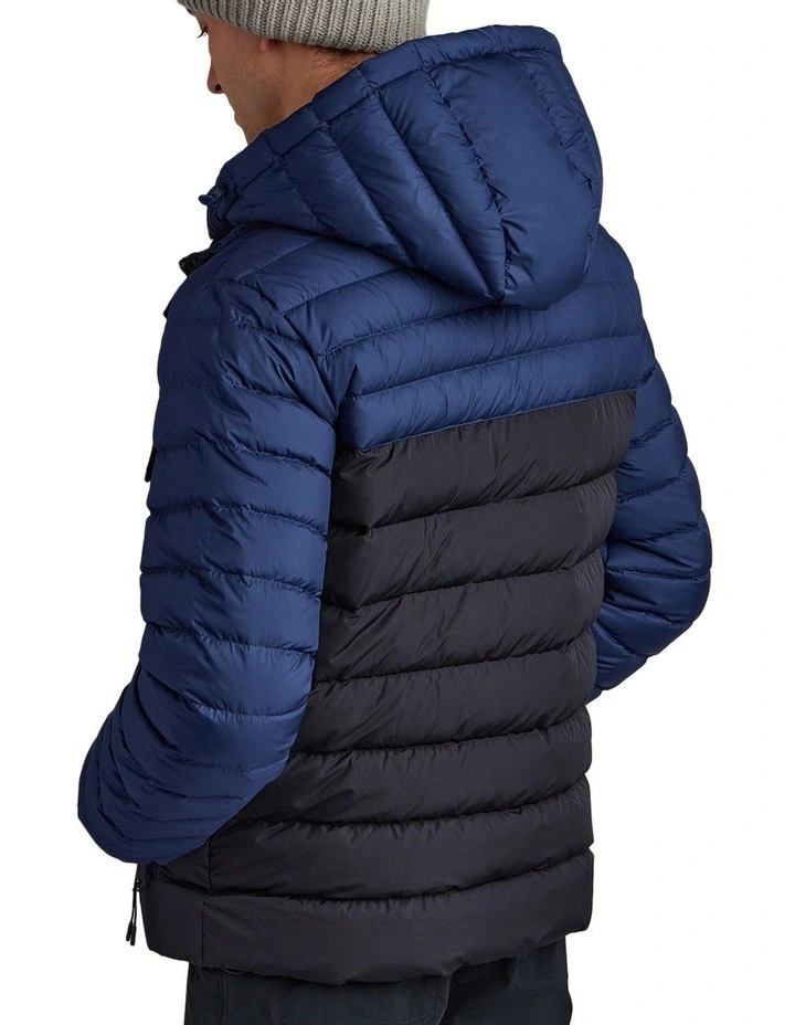 Tilley 2 Tone Puffer Jacket In Deep Blue 4 Tilley 2 Tone Puffer Jacket In Deep Blue - Image 2