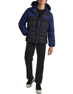 Tilley 2 Tone Puffer Jacket In Deep Blue 9 Tilley 2 Tone Puffer Jacket In Deep Blue -Men's Fashion 941538970 4 720x928