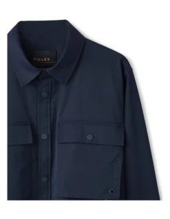 Tilley Solid Tech Shirt In Navy -Men's Fashion 941540050 5 720x928