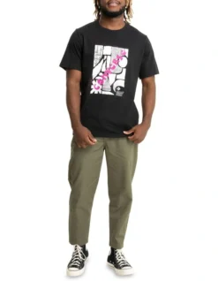 Converse Vintage Ad Graphic Tee In Black -Men's Fashion 941911120 3 720x928