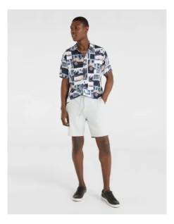 Venice Print Shirt In Blue -Men's Fashion 942730840 5 720x928