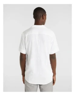 Mclean Viscose Blend Shirt In White -Men's Fashion 942733000 2 720x928