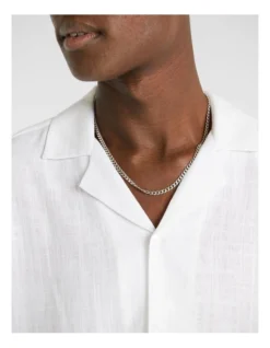 Mclean Viscose Blend Shirt In White -Men's Fashion 942733000 3 720x928